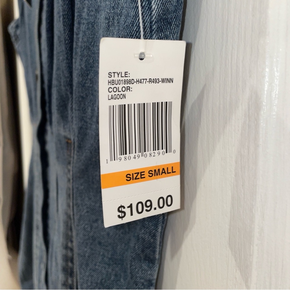 Habitual Denim Button-Down Dress - Picture 4 of 5